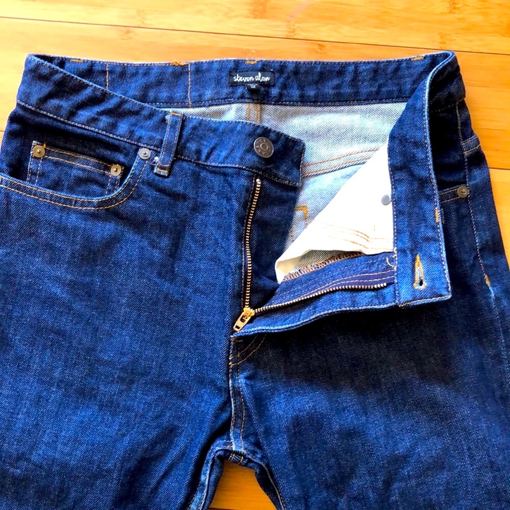 Pre- owned Steven Alan Straight High Rise Jean, 25